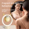 Humidificador y Difusor de Aceites Escenciales Circular con Aro de Luz Led