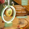 Humidificador y Difusor de Aceites Escenciales Circular con Aro de Luz Led