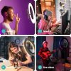 Kit Aro LED RGB+ Tripode con Soporte para Celular