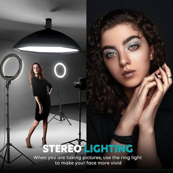 Kit Aro LED RGB+ Tripode con Soporte para Celular
