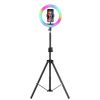 Kit Aro LED RGB+ Tripode con Soporte para Celular