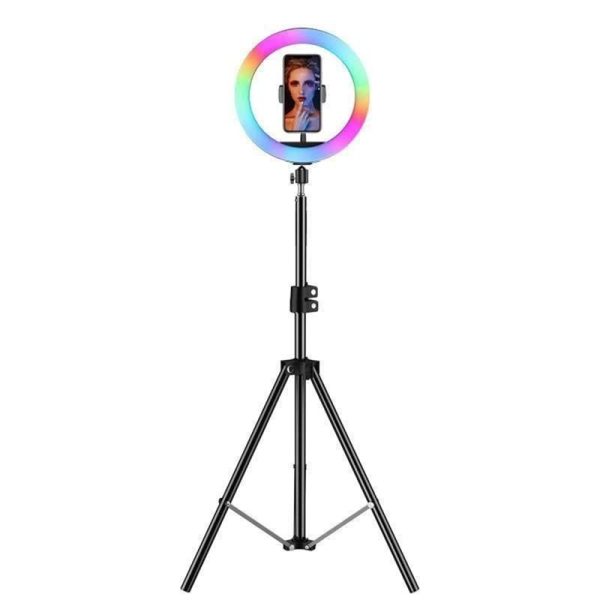 Kit Aro LED RGB+ Tripode con Soporte para Celular