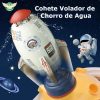 Juguete Lanzador de Cohete Rociador Giratorio  Aspersor de Elevacion a Presion de Agua