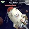 Juguete Lanzador de Cohete Rociador Giratorio  Aspersor de Elevacion a Presion de Agua