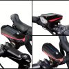 Luz-solar-recargable-para-bicicleta-8.jpg Luz Bicicleta S7599 Solar Recargable 500lm con Bocina IPX6
