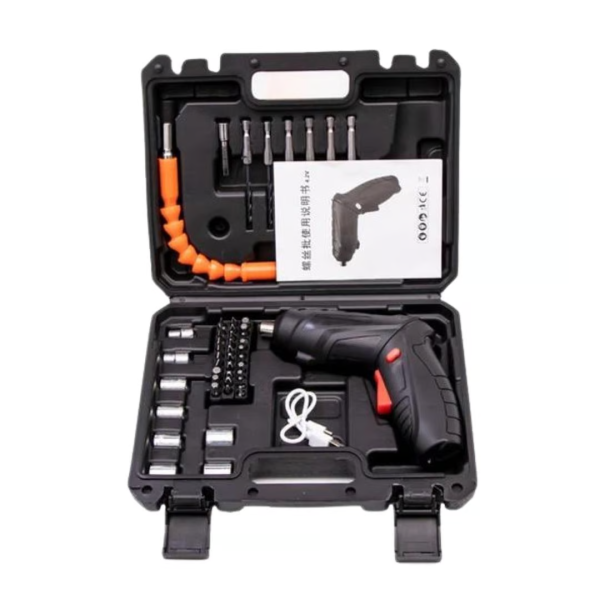 Mini Taladro Destornillador Eléctrico Inalámbrico Portátil 45Pz
