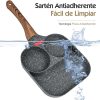 Mini Sarten Antiadherente 3 Divisiones