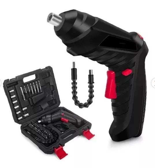 Mini Taladro Destornillador Eléctrico Inalámbrico Portátil 45Pz