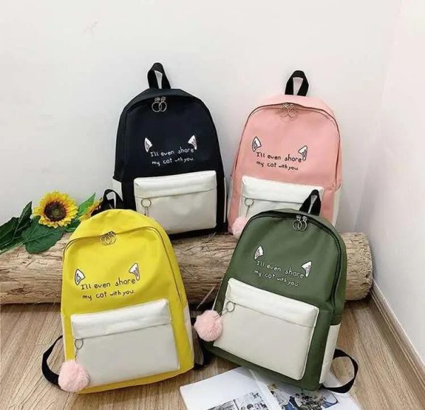 Kit Mochila 4 en 1 KAWAI