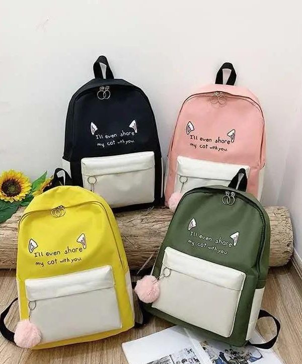 Kit Mochila 4 en 1 KAWAI