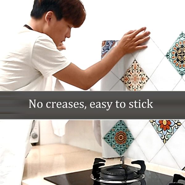Papel Tapiz PVC AutoAdhesivo Para Cocina, Baño y Decoracion