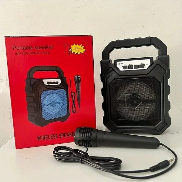 Parlante Portatil Recargable Bluetooth con Micrófono