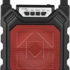 Parlante Portatil Recargable Bluetooth con Micrófono