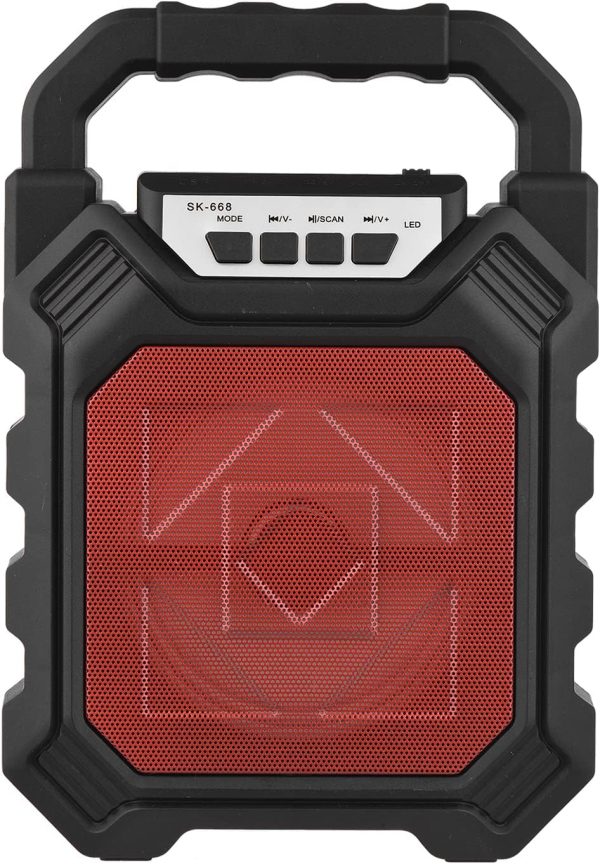 Parlante Portatil Recargable Bluetooth con Micrófono