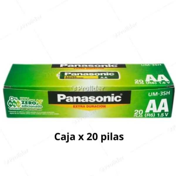 Pilas Tipo Doble AA Paquete x 2 unidades