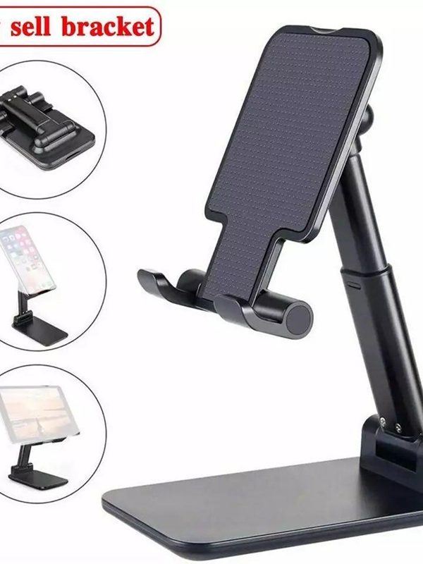 Soporte Plegable y Portatil para Celular y Tablet en Escritorio