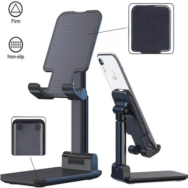Soporte Plegable y Portatil para Celular y Tablet en Escritorio