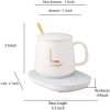 Taza de Ceramica con Calentador Eléctrico Inteligente