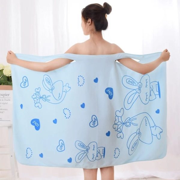 Toalla De Baño Microfibra para Mujer