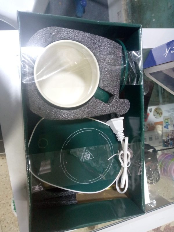 Taza de Ceramica con Calentador Eléctrico Inteligente
