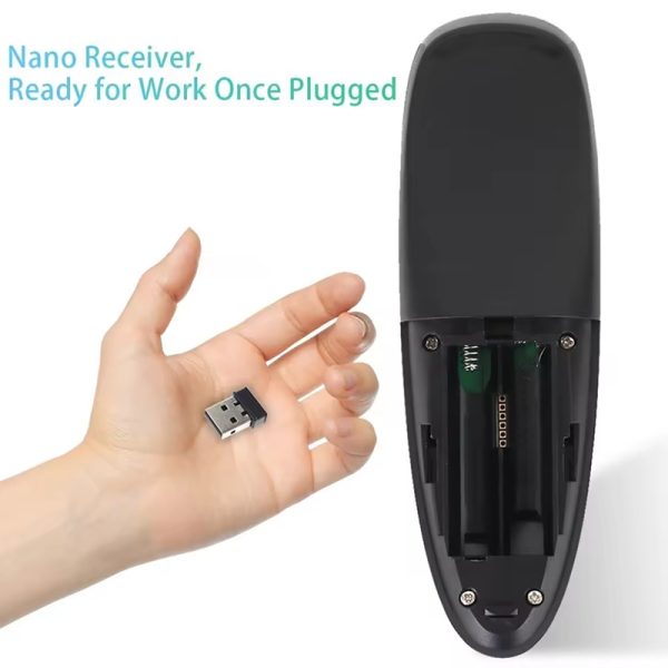 Control Remoto Air Mouse G10 con Giroscopio y Voz para Smart TV