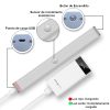 Lámpara LED cilíndrica Recargable con Sensor de Movimiento
