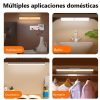 Lámpara LED cilíndrica Recargable con Sensor de Movimiento