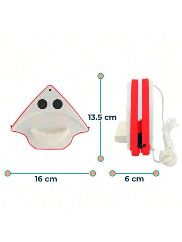 Limpia Vidrio Magnetico de Doble Cara
