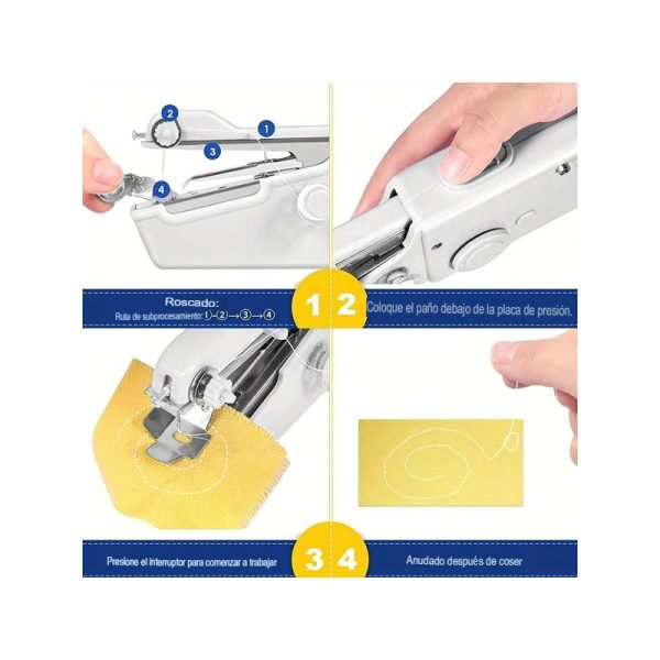 Maquina de Coser Electrica Portatil de Mano para Costura