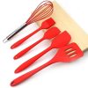 Set de Utensilios de silicona para cocina 5pz