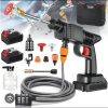Hidrolavadora-portal-doble-bateria.jpg Hidrolavadora Inalámbrica 360Vf Portátil con Doble Batería