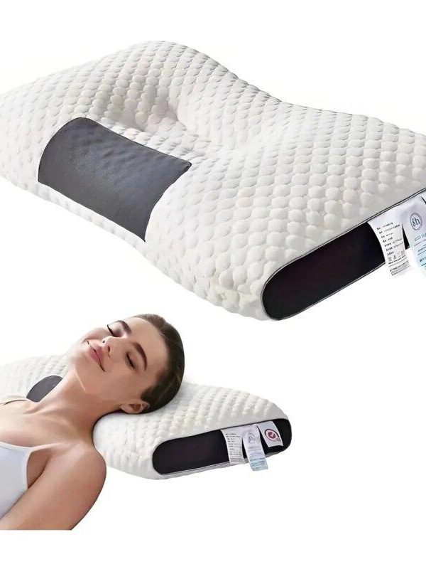 Almohada Cervical Ergonómica XL Fibra Sintética