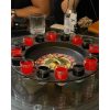 Ruleta de Shots Fiesta Modelo RULETA 16 Vasos Cristal