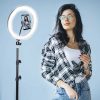 kit-aro-led-2.jpg Aro De Luz LED 26cm + Trípode 2.1m + Soporte Celular Kit