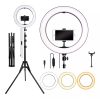 kit-aro-led-4.jpg Aro De Luz LED 26cm + Trípode 2.1m + Soporte Celular Kit