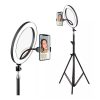 Aro De Luz LED 26cm + Trípode 2.1m + Soporte Celular Kit