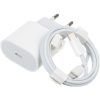 Cargador iPhone 11 Pro Max 18W USB-C + Cable Lightning